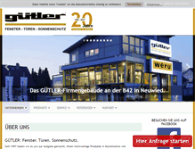 Tablet Screenshot of guetler.de